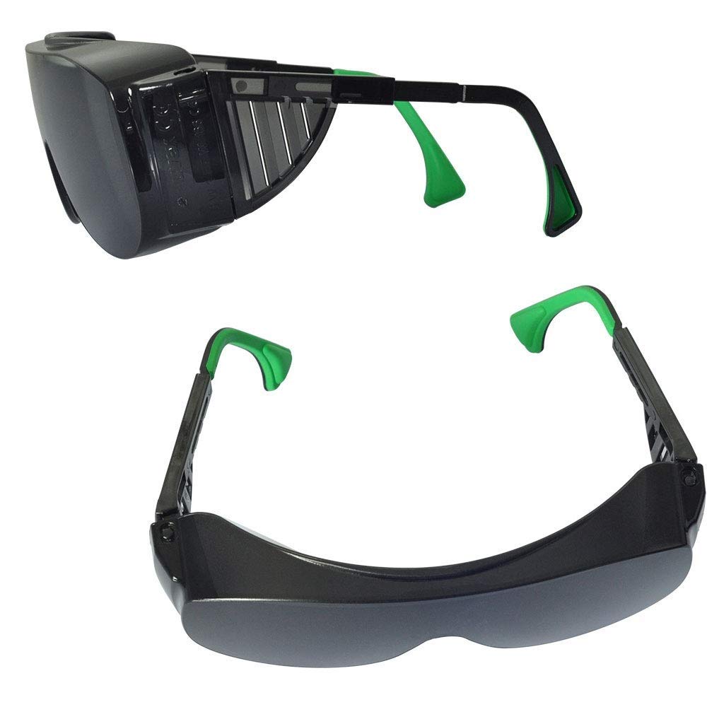 Vetri Per Saldatura Elettrica, Occhiali Protettivi Anti-shock Per La Sicurezza Del Lavoro Occhiali Anti-riflesso Antispruzzo (colore : A (darkness 1.7))