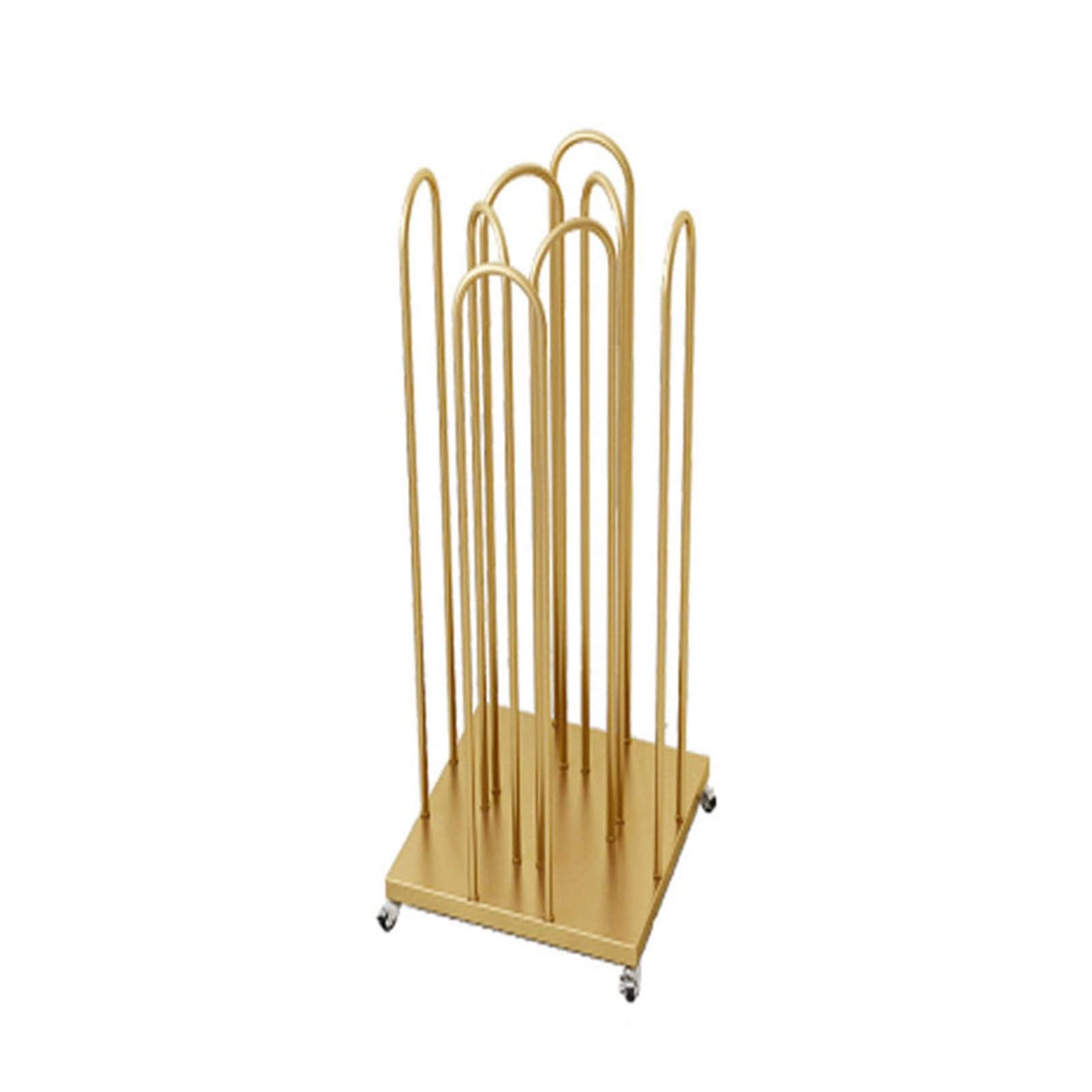 Apilador ajustable 4 en 1 con ruedas para ahorrar espacio