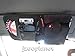 STEALTH BLACK SUN VISOR ORGANIZER POUCH FOR VALENTINE ONE V1 HIDDEN RADAR DETECTOR