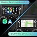 EagleNav Car Stereo for Jeep Wrangler JK Compass Patriot/Chrysler/Dodge RAM Charger [2GB+64GB], 7 inch Touch Screen Android 13 Radio with Bluetooth GPS Wireless CarPlay Andriod Auto AM/FM