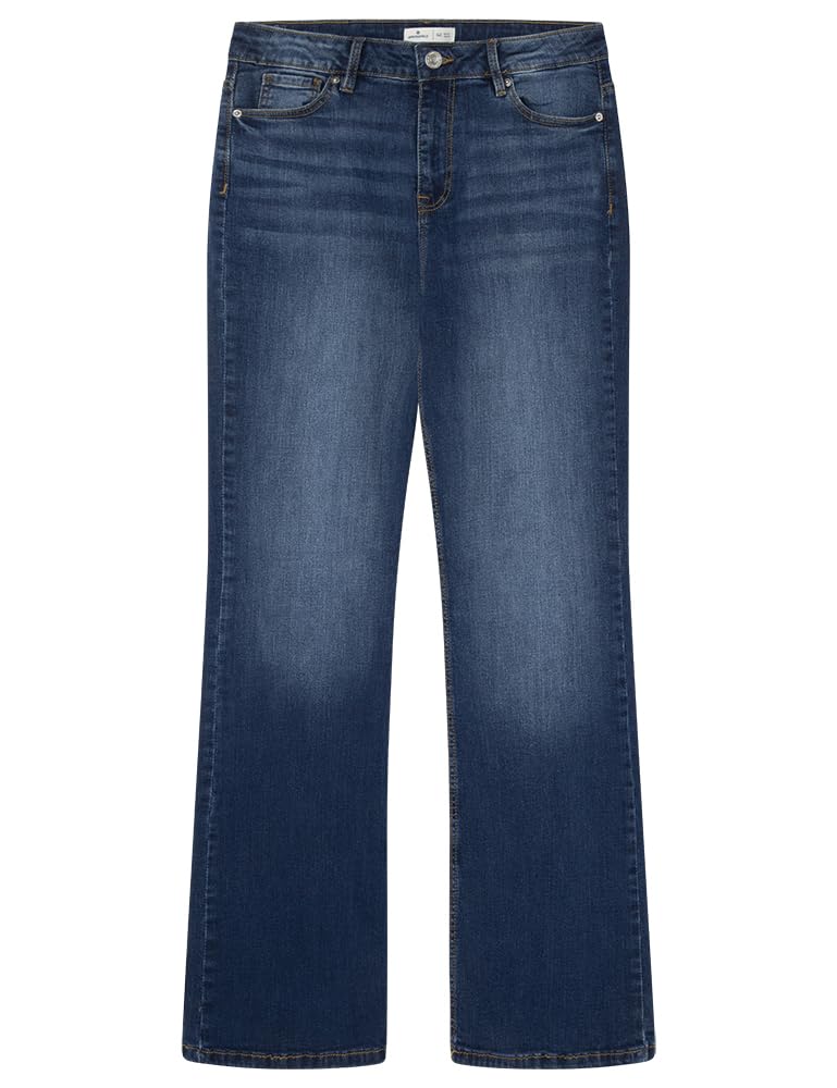 SPRINGFIELD Women's 6828224 Boot Cut Jeans, Steel Blue, 42W/33L