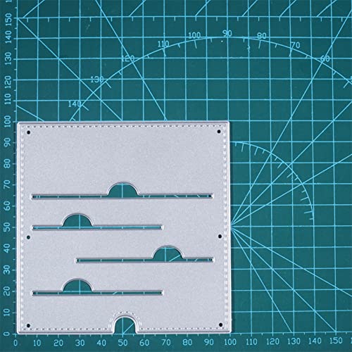 Hinana Tag Pocket Frame Metal Die Cuts,Geometric Tag Pocket Collection Frame Cutting Dies Cut Stencils For Diy Scrapbooking Photo Decorative Embossing Paper Dies For Scrapbooking Card Making #TOP6
