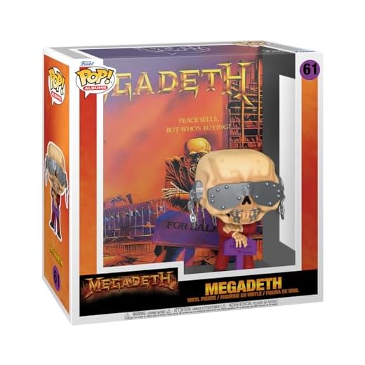 Funko Pop! Albums: Megadeth - PSBWB - Figura de Vinilo Coleccionable - Idea de Regalo- Mercancia Oficial - Juguetes para Niños y Adultos - Muñeco para Coleccionistas y Exposición