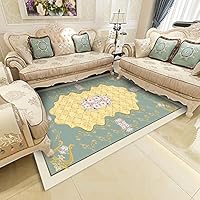 Amazon | カーペット緑ラグマットペルシャ絨毯風 洗える200*230CM