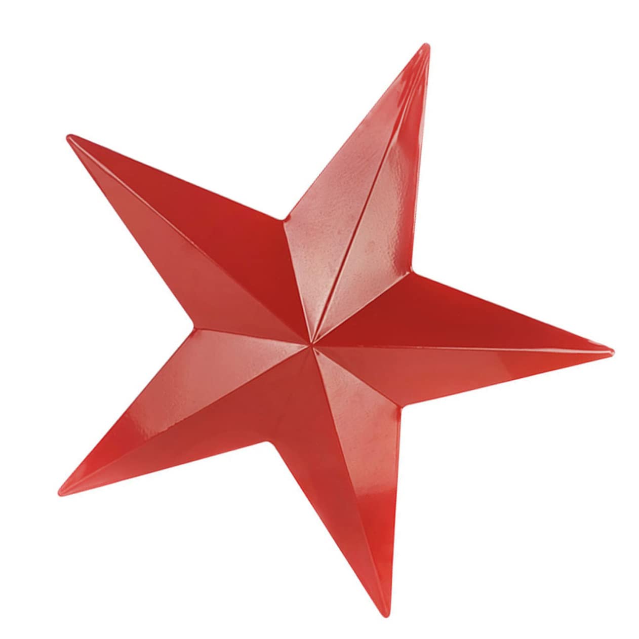 Genérico Estrella De Cinco Puntas De Hierro Decoración Antigua Escultura Colgante Arte Escultura De Pared Aire Libre Colgante De Estrella 3D Estrella De Pared Escultura De Estrella