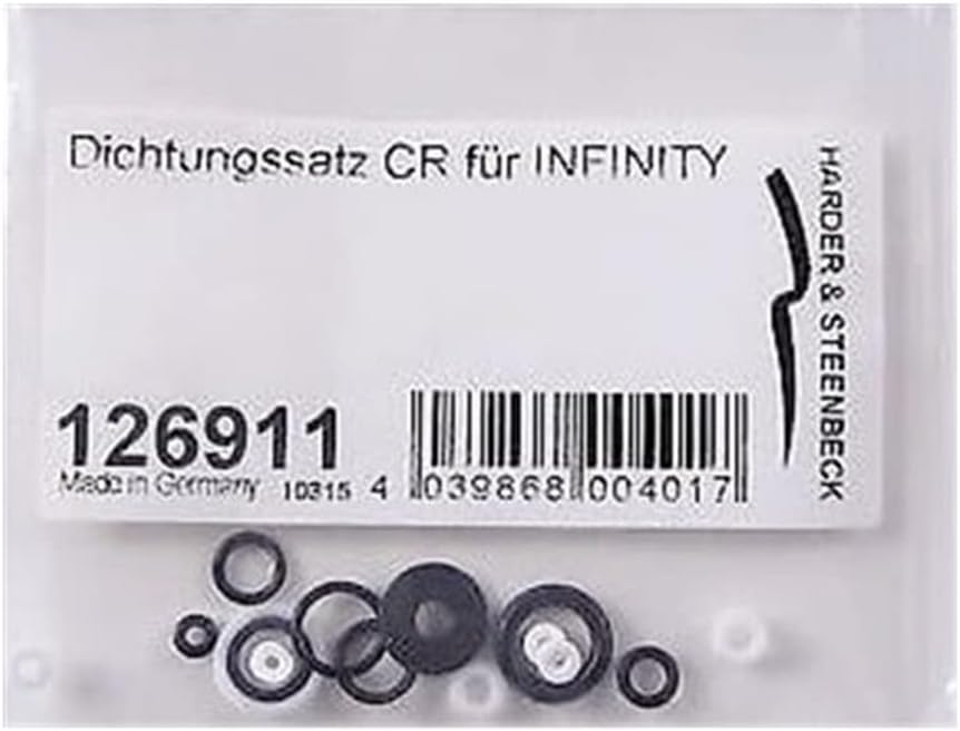Harder & Steenbeck 126911 Sealing kit Complete CR for Infinity CR Plus, multi-coloured
