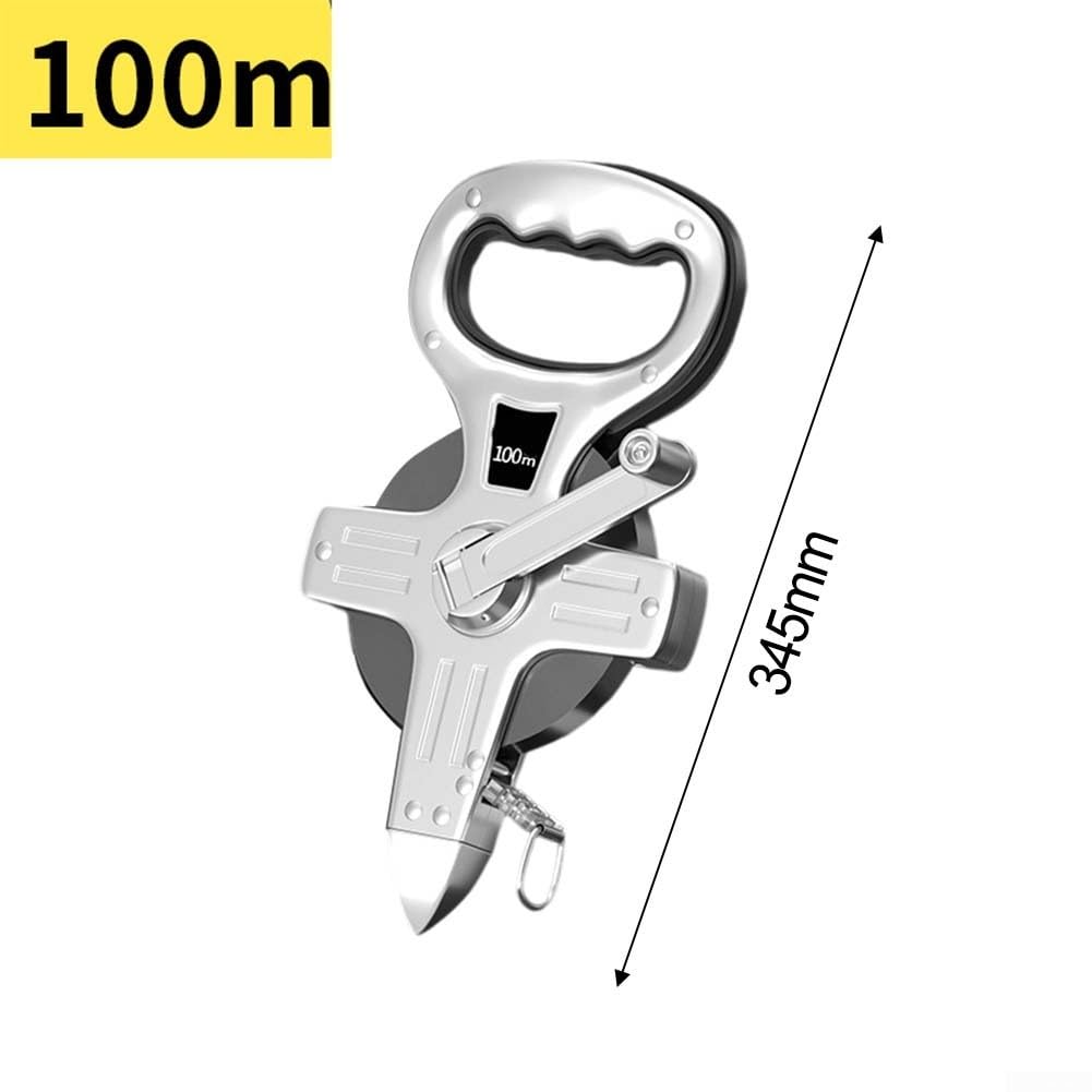 Offenes Maßband 30m Stahlgehäuse Metall(100M)