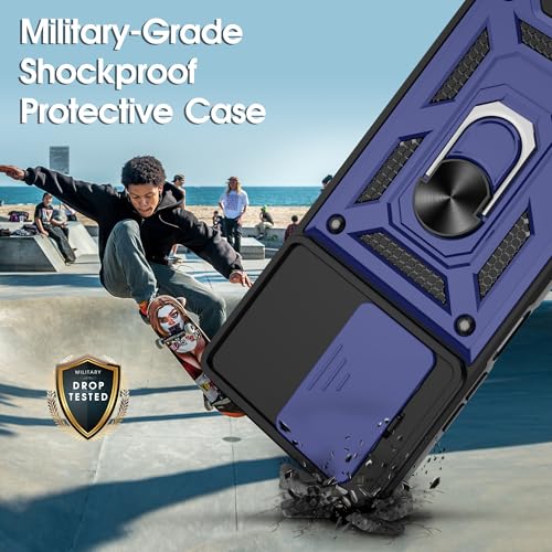 Coque Redmi A5 antichoc bleu pour éviter les bris d'écran et objectifs - 2