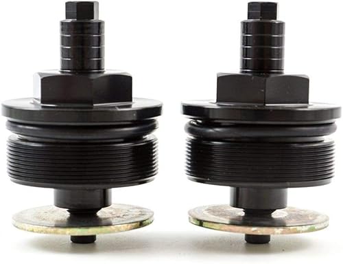 Miniatura 7 de LANBAO Tapas de horquilla de precarga para Yamaha T-MAX500 (2008-2011) XT660R (2004 2005 06 07 08 2009 2010 2011) MT-03 (2006-2012) Tornillos de