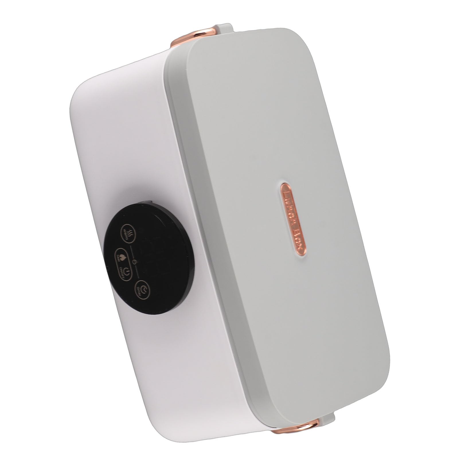 Portapranzo Elettrico, Portapranzo Riscaldato Senza Fili da 1 Litro con 4 Impostazioni di Calore, Scaldavivande Portatile per Auto da Ufficio Campeggio Bambini Adulti, PP e Acciaio