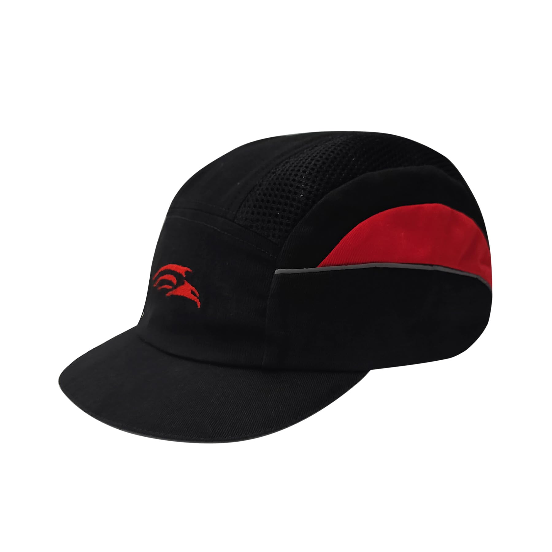 PERF Unisex Safety Bump Cap Short Peak Black Red | CE Certified (B0DCJM8XKQ) Amazon Price History, Amazon Price Tracker
