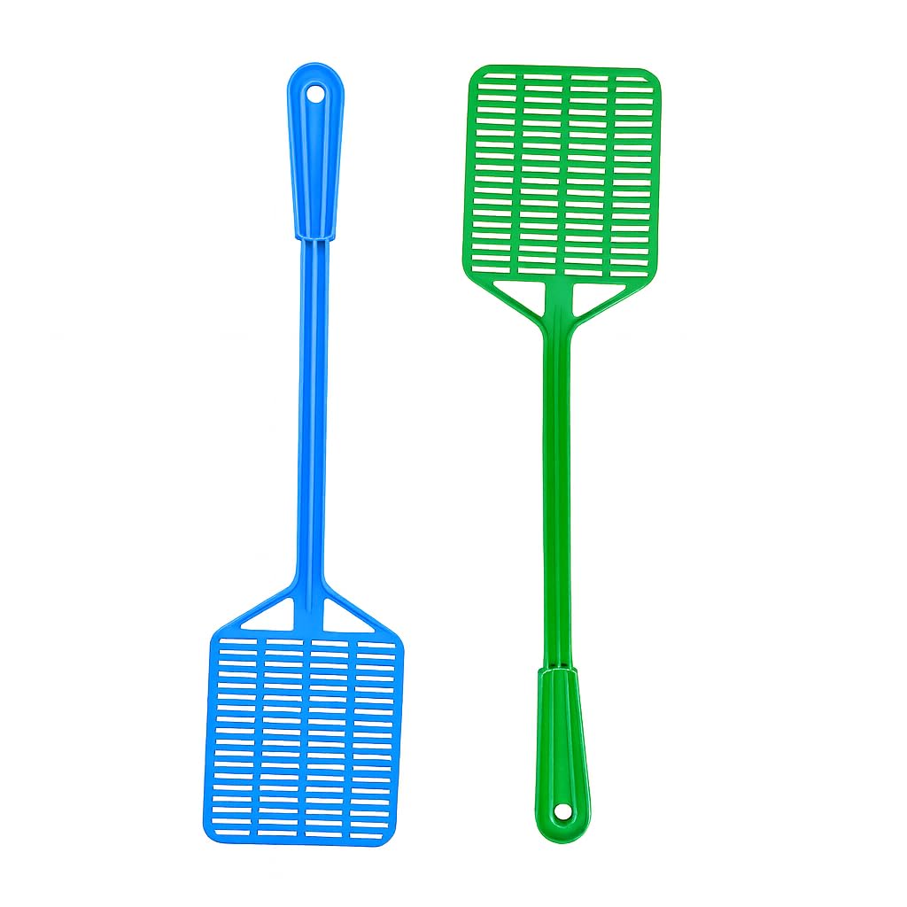 Durable Fly Swatter for Home | Lightweight Manual Bug & Mosquito Swatter | Strong Pest Control Tool Pack-2-image-32