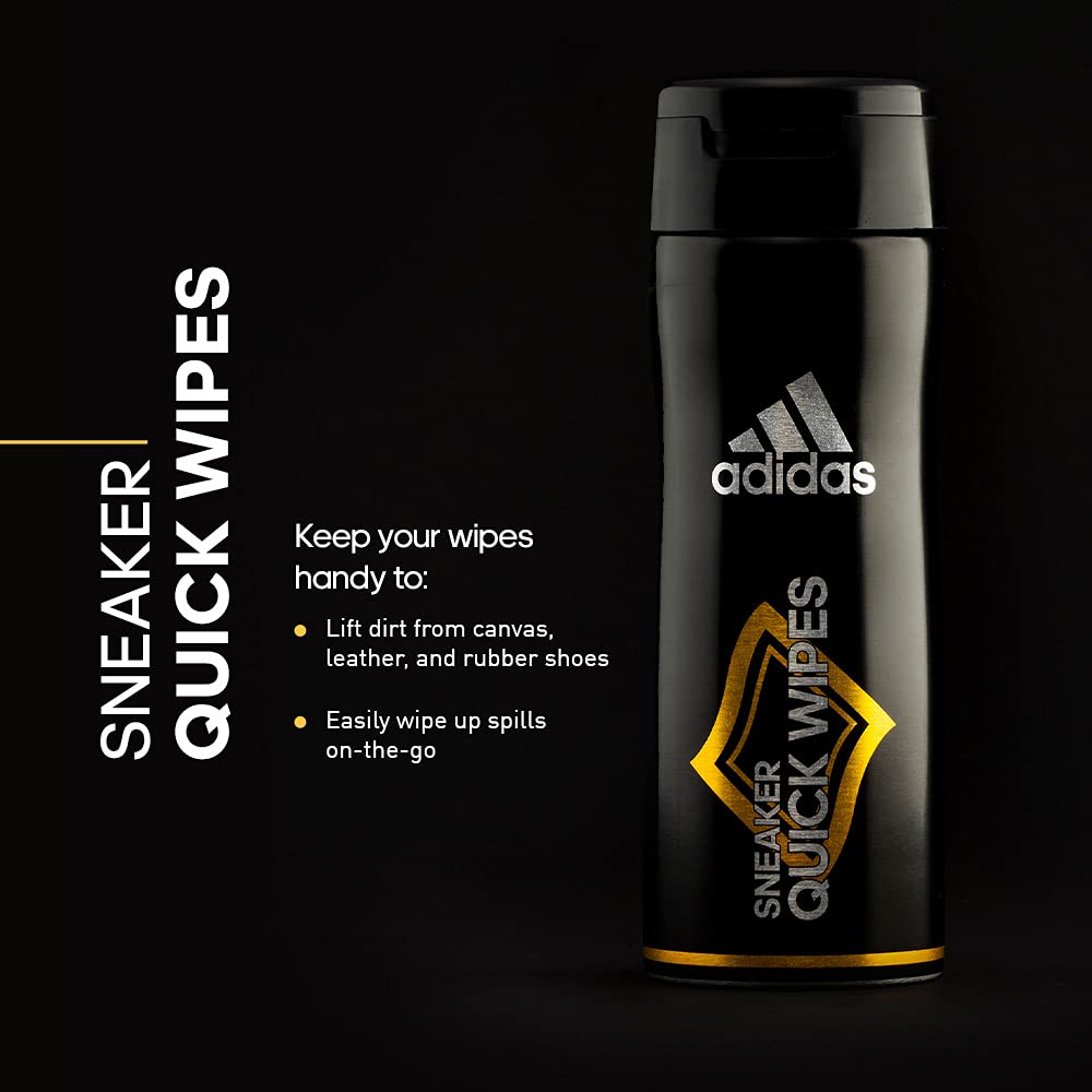 adidas Sport Sneaker Cleaner Wipes, Black, One Size 1