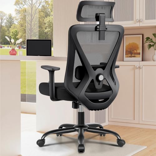 Save 60% on FelixKing Ergonomic Mesh Office Chair with Adjustable Support