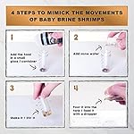 Ultra Fresh Baby Fish Food with 50% Sword Prawn Shrimp, Slow Sinking, Substitute for Brine Shrimp - For Fry Health and Cleaner Water - Image 2