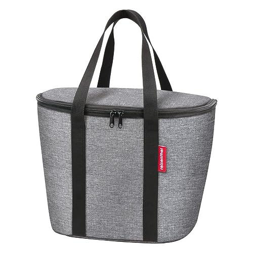KlickFix Thermo-Tasche für Lenkerkorb Twist Silver,34x26x25 cm (1 Stück)