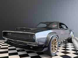Amazon.co.jp: 京商 GT SPIRIT 1／18 ダッジスーパー