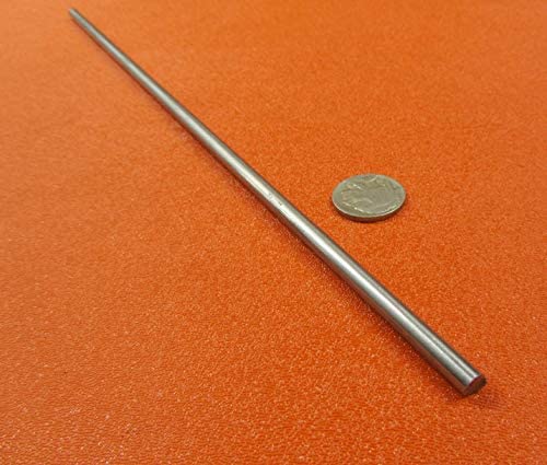 17-4 PH Stainless Steel Hardened Shaft .218" Diameter x 12" Long 1 pc