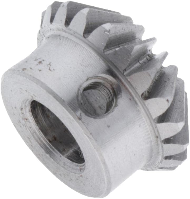 2x1 Modulus Brass Bevel Gear 20th,5 to 6.35mmhole 8mm Hole M4x2 Steel
