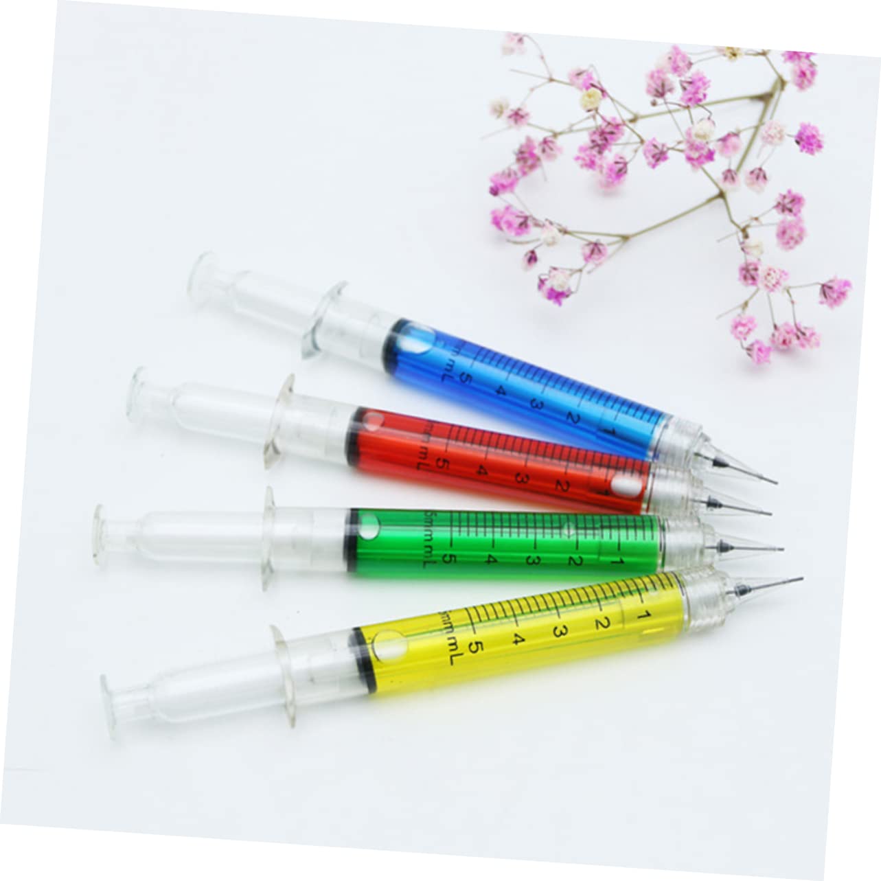 Lurrose 72 Pièces stylo créatif stylos bille crayon bille fournitures scolaire school supplies en forme à bille