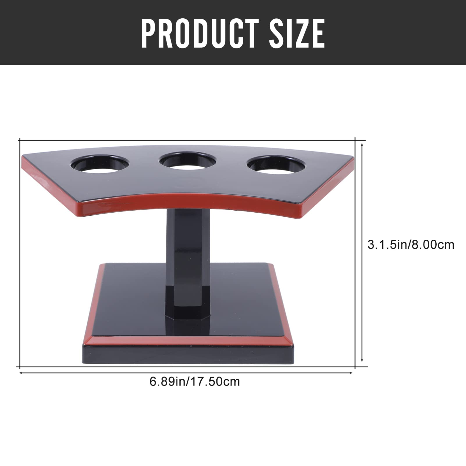 ABOOFAN Sushi Cone and Ice Cream Cone Display Stand Multi Function Rack for Parties Smooth Surface for Hand Rolled Sushi and Desserts for Celebrations and Gatherings