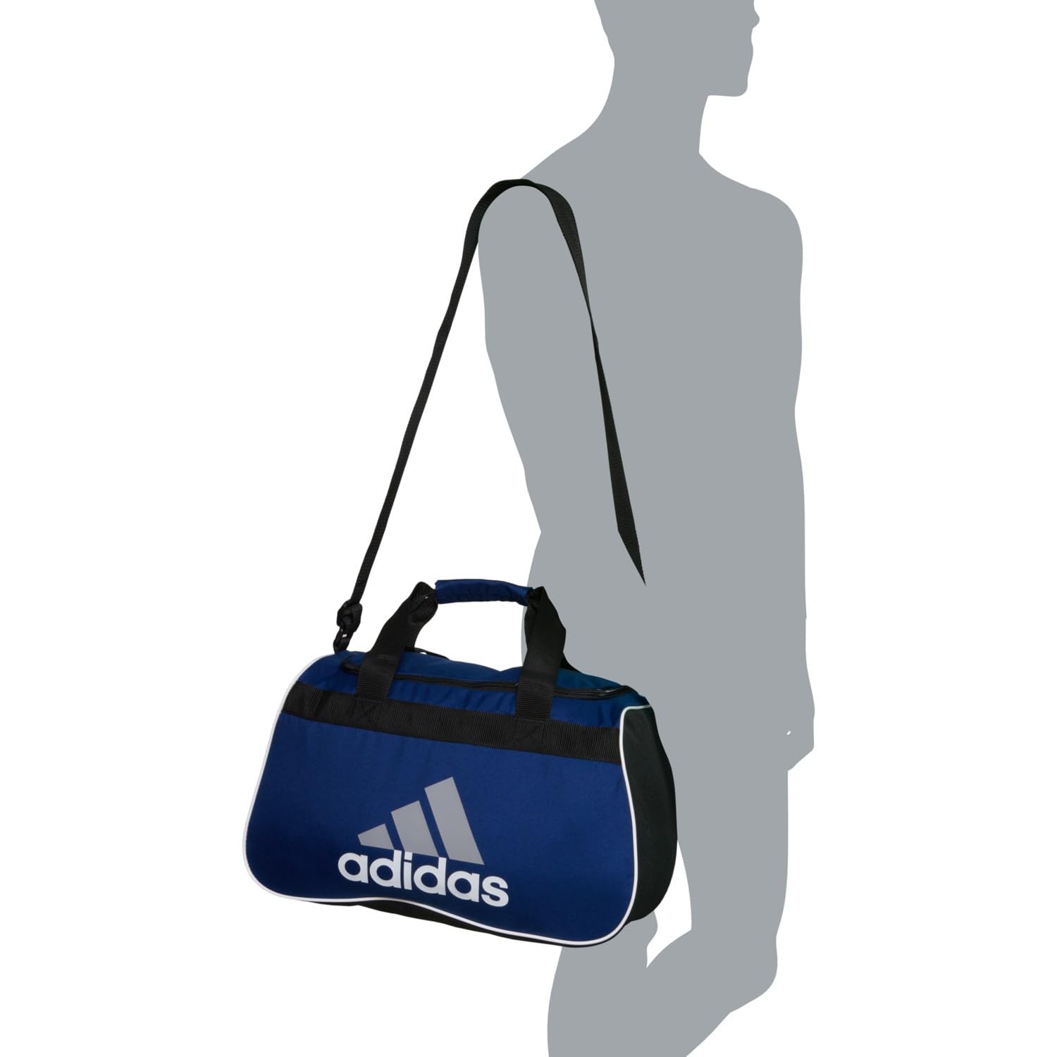 Amazon.co.jp: Adidas Diable II (2) ダッフルバッグ Sサイズ ブルー