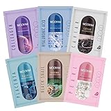 JOMTAM Korean Face Sheet Mask, Pack Of 6, Enriched Collagen