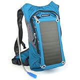 Solar Backpack 7W Solar Panel Charge for Cell Phones and 5V Device Power Supply