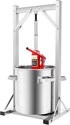 Manual Fruit Press, Desktop Hydraulic Wine Press, Heavy Duty Smasher