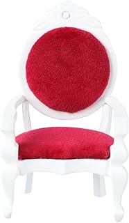 SAFIGLE 1Pc Cadeira De Casa De Bonecas Artesanato Em Madeira Para Crianças Móveis Em Miniatura Mini Cadeira De Móveis 1 12 Escala Cadeiras De Casa De Bonecas Em Miniatura Cadeira De