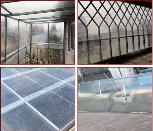 Plaque transparente polycarbonate pour pergola et terrasse lumineuse