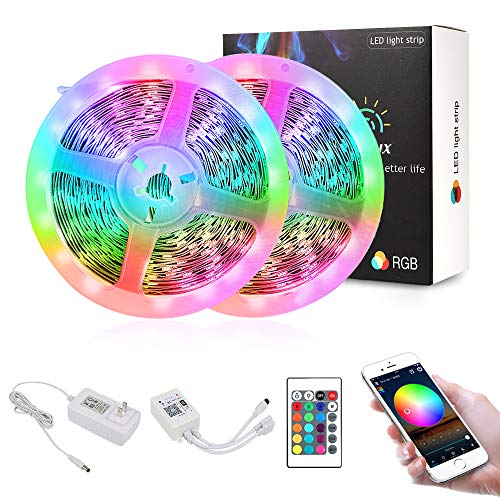 Amazon Crazy 🔥 Deals Nexlux WiFi LED Strip Lights, 65.6ft Smart Phone Controlled Non-Waterproof Light Strip LED Kit 5050 LED Lights,Working with Android and iOS System,Alexa, Google Assistant