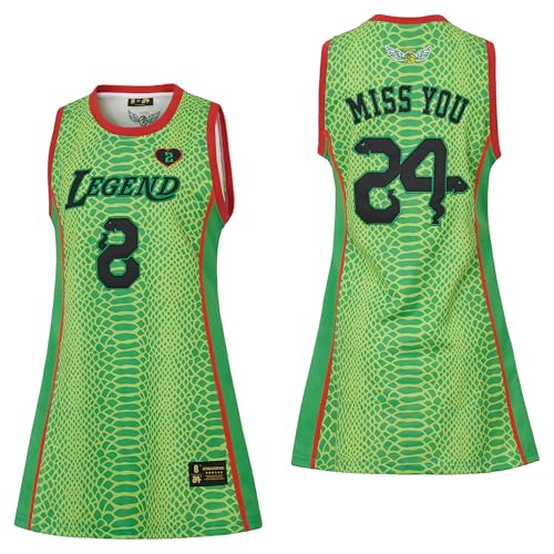 Image of 24 Womens Legend Snakeskin Basketball Sleeveless Dress