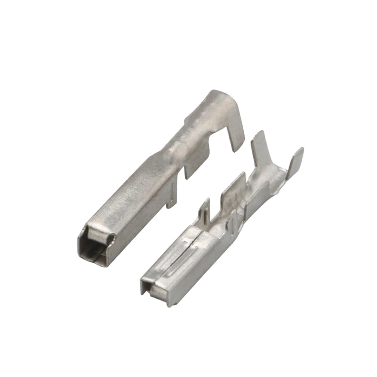 LTRAJUYNH 100 PCS 2.0mm series Automobile Wiring Copper Female Terminal Tin Terminal Insert Pin DJ623-2x0.6A Insert Spring