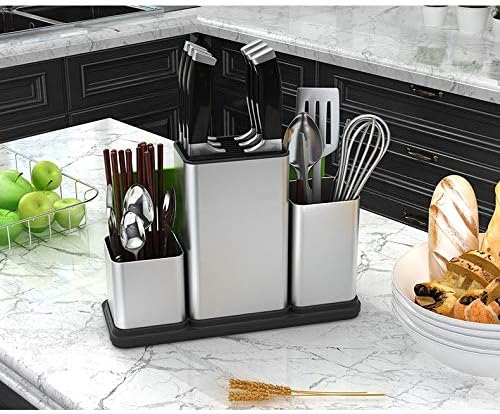 Kitchen Multi-function Spoon Chopsticks Basket Integrated Holder Tool Shovel Storage Chopstick Rack Stainless