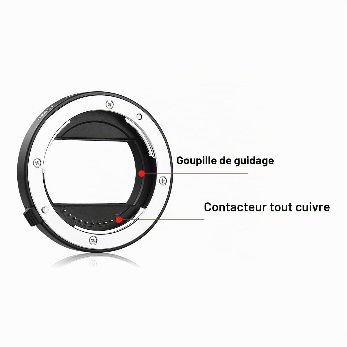 Meike MK-S-AF3A Bague d'adaptation de Tube d'extension Macro à Mise au Point Automatique en métal (10mm + 16mm) pour Sony Mirrorless E-Mount A5000 A5100 A6000 A6300 A6500 A6400