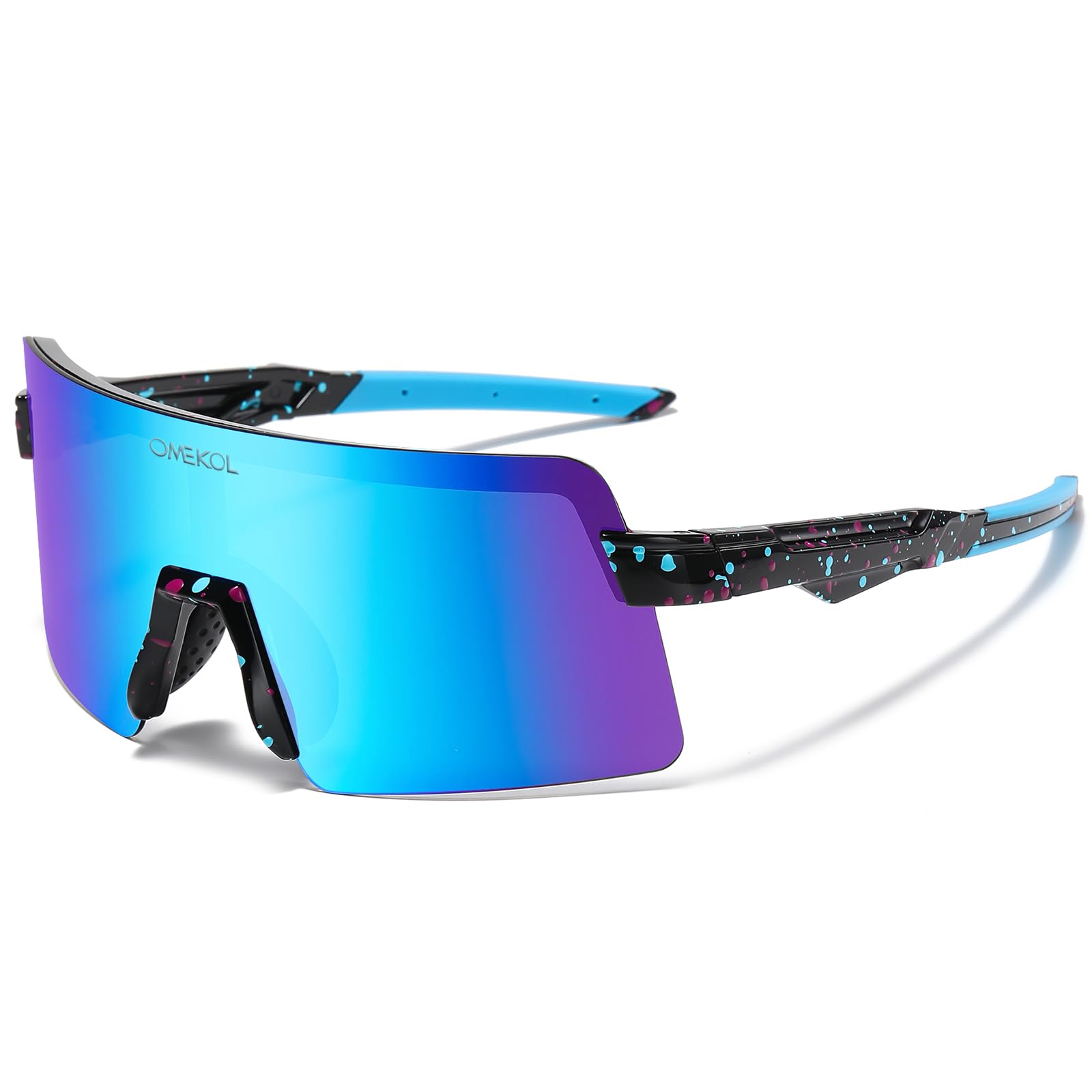 Dwa rozmiary dla dorosłych i młodzieży spolaryzowane okulary przeciwsłoneczne mężczyźni kobiety outdoorowe sportowe okulary baseballowe UV400 okulary rowerowe