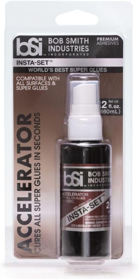 Bob Smith Industries (BSI) Instant-Set CA Accelerator Foam Safe Pump Spray (BSI-151H)