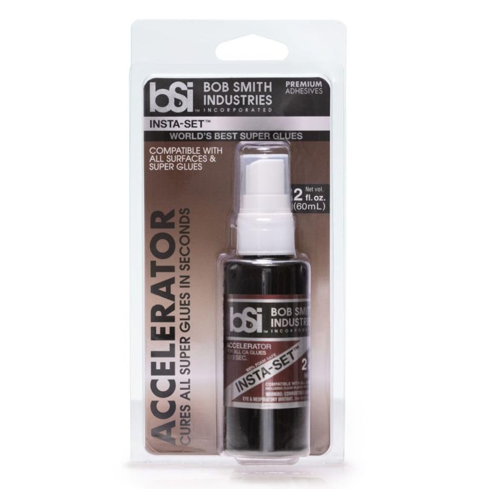 Bob Smith Industries Insta-Set Super Glue Accelerator 2 fl oz