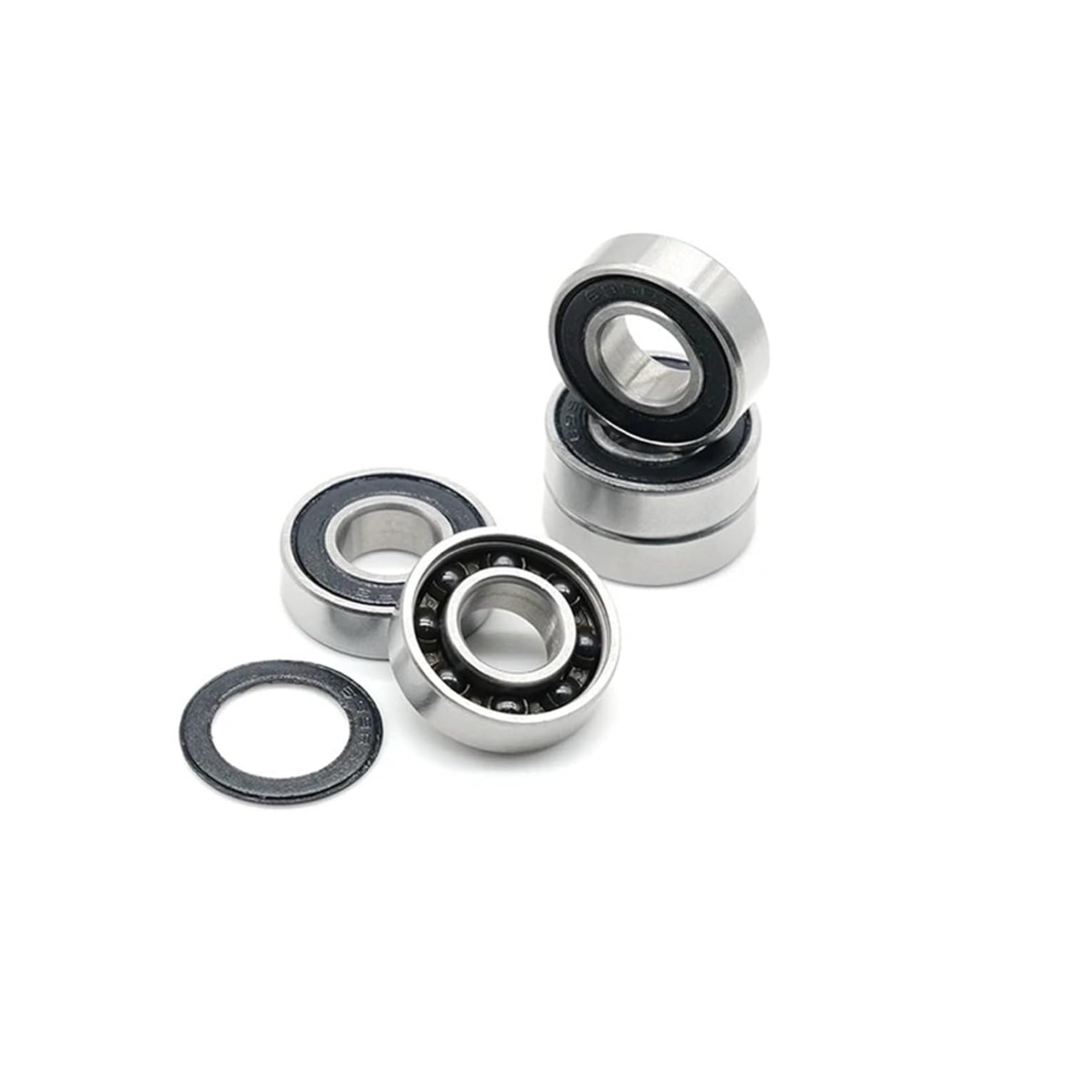 2Pcs 699RS Hybrid Ceramic Bearing 9 * 20 * 6mm Industry Motor Spindle 699HC Hybrids Ball Bearings 3NC 699RS