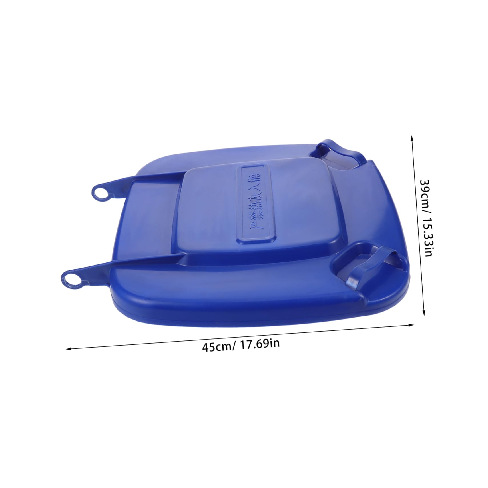 FUNOMOCYA Plastic Garbage Can Lid Replacement Trash Can Cover for Indoor Outdoor Use Ergonomic Design Tough Plastic for Performance