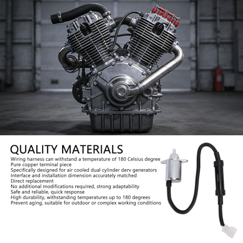 Électrovanne d'arrêt d'huile Aramox pour moteur derv 2V88 - 3