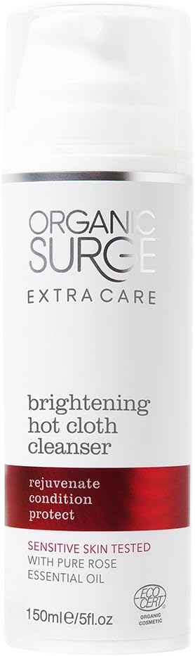 Organic Surge Extra Care Brightening Hot Cloth Cleanser, 150 ml