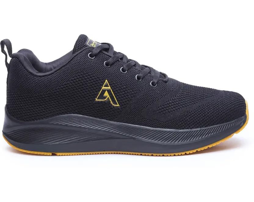 Image of Action | Athleo | ATG-496 | Men's | Lace-Up | Running | Shoes | Comfortable | Lightweight | Breathable | Durable | Sports | Shoes