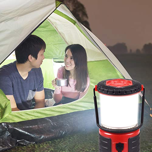 Blazin' Battery LED Rechargeable Lantern | 500 Hour Runtime | Power Bank | Storm Light (600 Lumen, Red) - Thumbnail 6