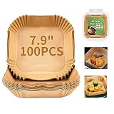Air Fryer Liners Disposable Paper,100Pcs Parchment Paper Liners,Non Stick...