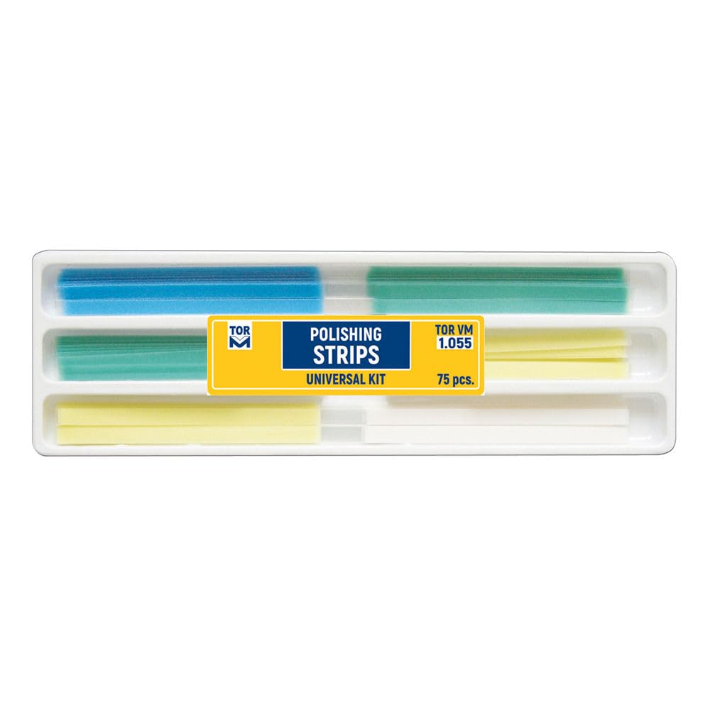 SuperEndo Russia Tor VM Polishing Strips Universal Kit | 75pcs | No. 1.055 | Assorted Grits for Interproximal Finishing | Durable & Flexible Dental Strips-image-18
