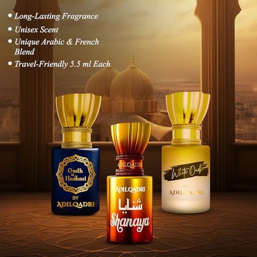 AdilQadri Shanaya White Oudh, Oudh Pack of 3 · 5.5 ml (16.5 ml total) - Image 3
