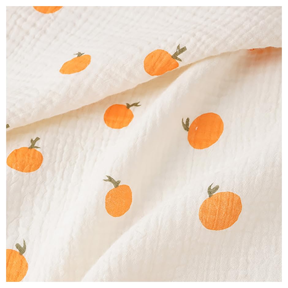 BrightGlow   Tela de muselina 100% algodón, venta por metros, tela para manualidades y costura para niños, tela de doble gasa, tela para ropa, decoración y disfraces para niños, 5#, 100 x 130 cm