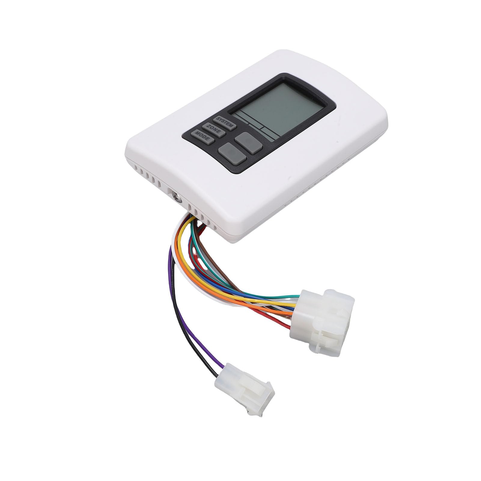 Termostat Cyfrowy, Termostat Kontroli Temperatury z Wyraźnym Cyfrowym Ekranem, Zamiennik Klimatyzatora RV Serii Mach, Idealny do Systemu Zasilania 12 V, Chłodzenia, Ogrzewania i Wentylacji